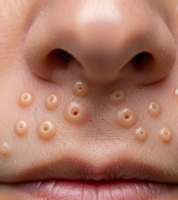 Explore clinical images and detailed insights into fibrofolliculomas associated with Birt-Hogg-Dubé syndrome, a rare genetic disorder.