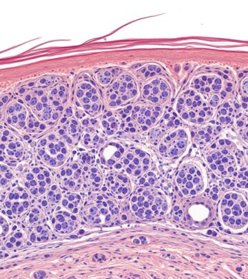 Detailed histopathological analysis of maculopapular cutaneous mastocytosis, including mast cell distribution, morphology, and diagnostic criteria.