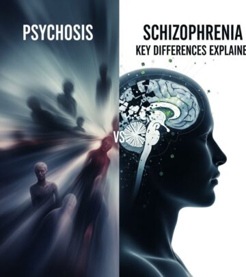 Understand the critical distinctions between psychosis and schizophrenia and when to seek professional help.